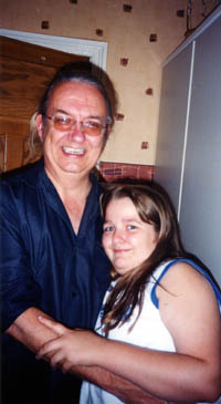 Chris Dumigan and daughter Jessica