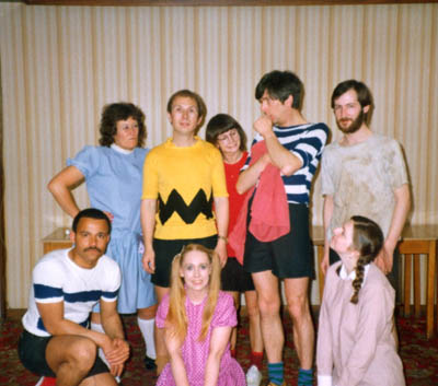 the cast for Charlie Brown